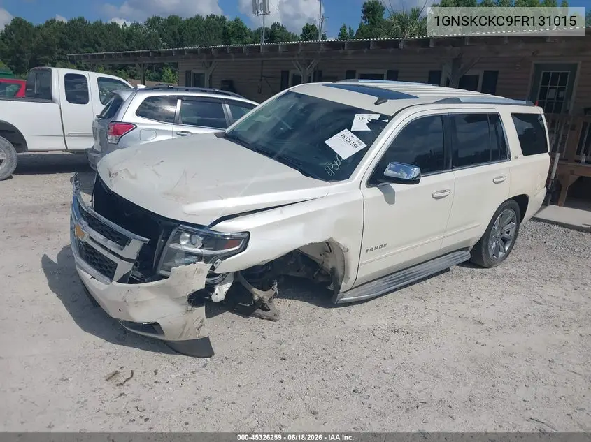 1GNSKCKC9FR131015 2015 Chevrolet Tahoe Ltz