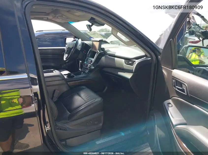 2015 Chevrolet Tahoe Lt VIN: 1GNSKBKC6FR180909 Lot: 45384921
