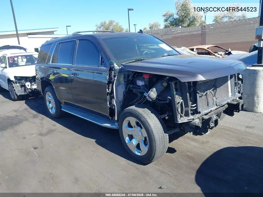 2015 Chevrolet Tahoe Ltz VIN: 1GNSCCKC4FR544523 Lot: 45568240