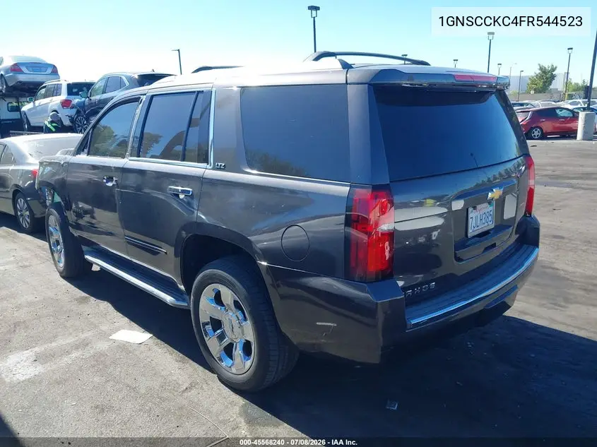 2015 Chevrolet Tahoe Ltz VIN: 1GNSCCKC4FR544523 Lot: 45568240
