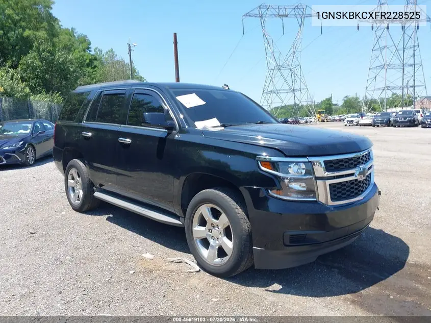 2015 Chevrolet Tahoe Lt VIN: 1GNSKBKCXFR228525 Lot: 45619103