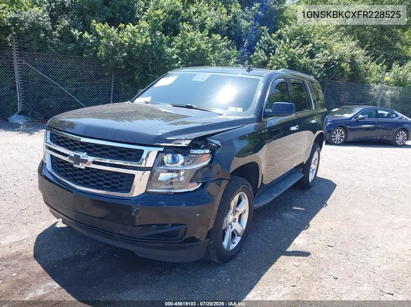 2015 Chevrolet Tahoe Lt VIN: 1GNSKBKCXFR228525 Lot: 45619103
