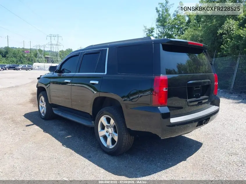 2015 Chevrolet Tahoe Lt VIN: 1GNSKBKCXFR228525 Lot: 45619103