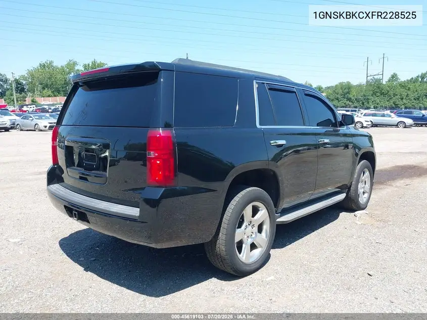 2015 Chevrolet Tahoe Lt VIN: 1GNSKBKCXFR228525 Lot: 45619103