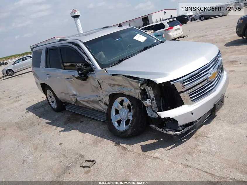 2015 Chevrolet Tahoe Ltz VIN: 1GNSKCKC5FR172175 Lot: 45691828