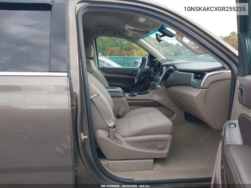 1GNSKAKCXGR255235 2016 Chevrolet Tahoe Ls