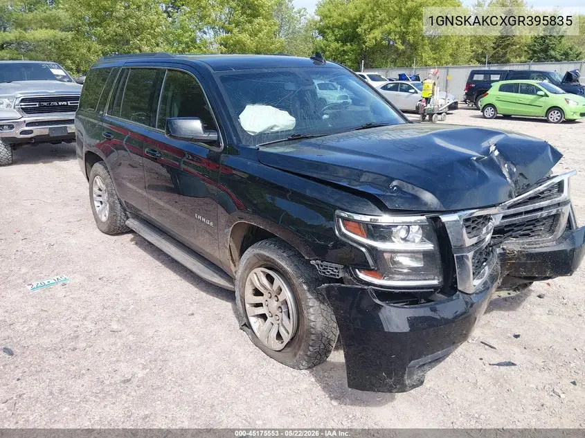 2016 Chevrolet Tahoe Ls VIN: 1GNSKAKCXGR395835 Lot: 45175553