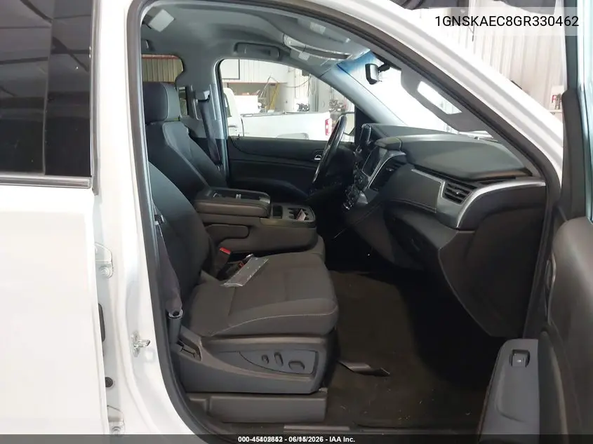 2016 Chevrolet Tahoe Ls VIN: 1GNSKAEC8GR330462 Lot: 45402852