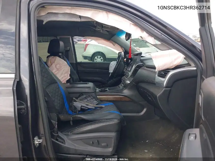 1GNSCBKC3HR362714 2017 Chevrolet Tahoe Lt