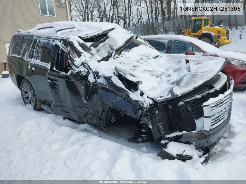 1GNSKCKC2HR251306 2017 Chevrolet Tahoe Premier