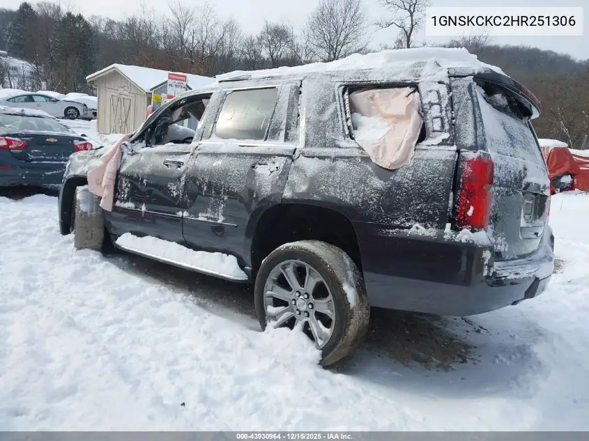 1GNSKCKC2HR251306 2017 Chevrolet Tahoe Premier