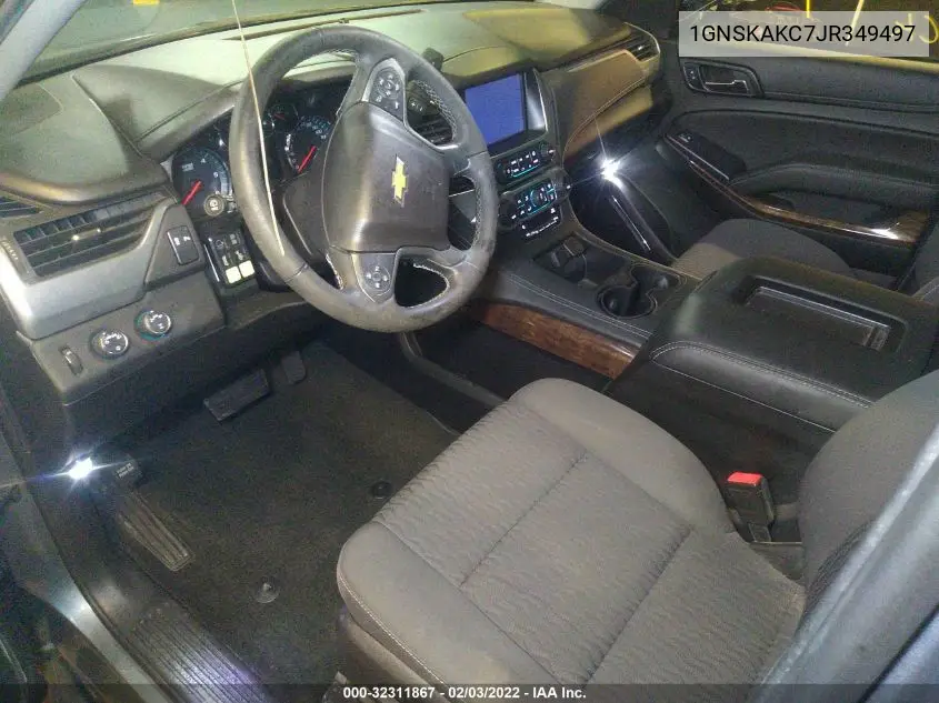 1GNSKAKC7JR349497 2018 Chevrolet Tahoe Ls