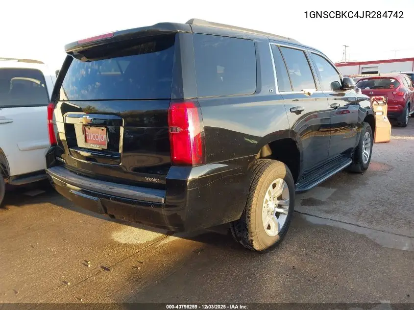 1GNSCBKC4JR284742 2018 Chevrolet Tahoe Lt