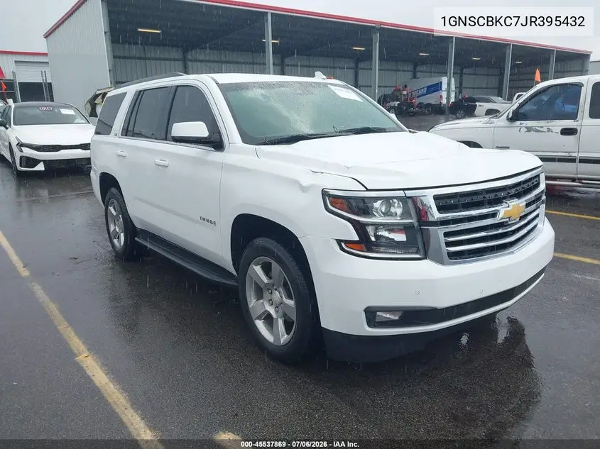 2018 Chevrolet Tahoe Lt VIN: 1GNSCBKC7JR395432 Lot: 45537869
