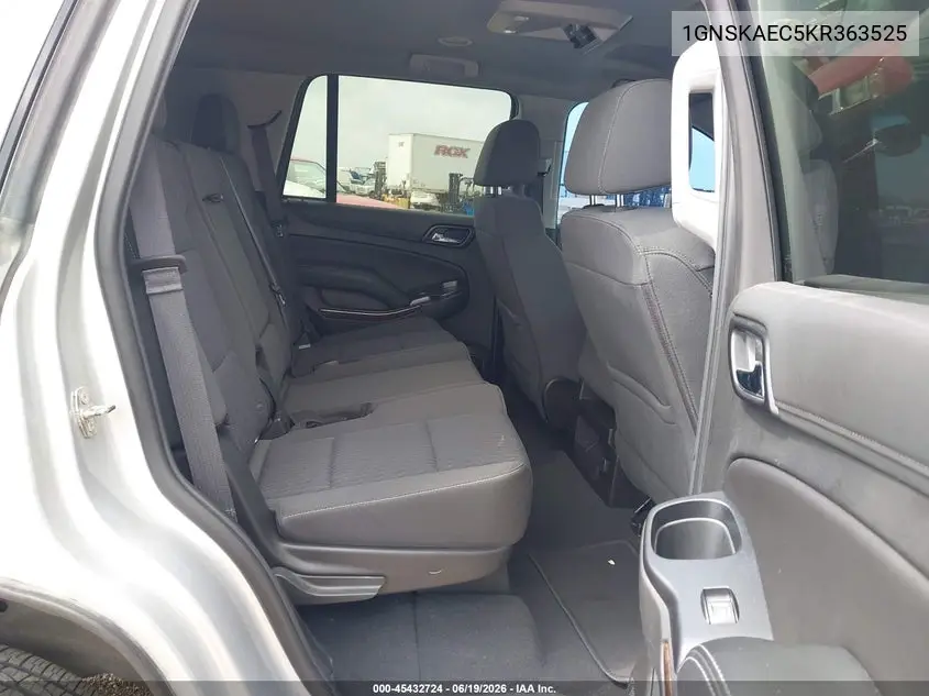 2019 Chevrolet Tahoe Ls VIN: 1GNSKAEC5KR363525 Lot: 45432724