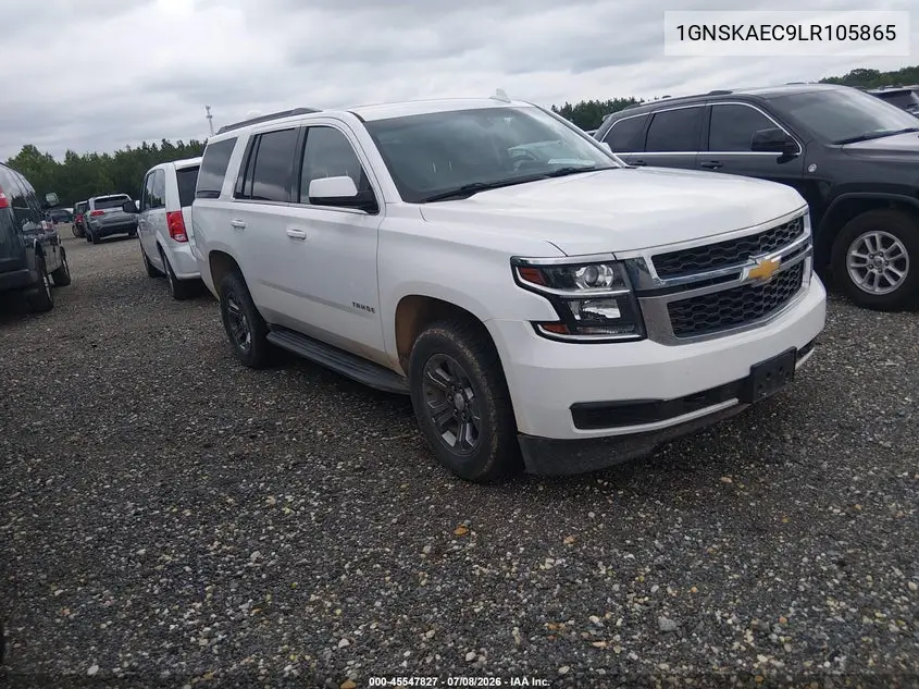 2020 Chevrolet Tahoe 4Wd Ls VIN: 1GNSKAEC9LR105865 Lot: 45547827