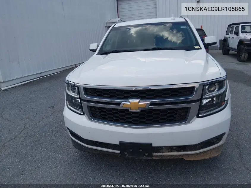 2020 Chevrolet Tahoe 4Wd Ls VIN: 1GNSKAEC9LR105865 Lot: 45547827
