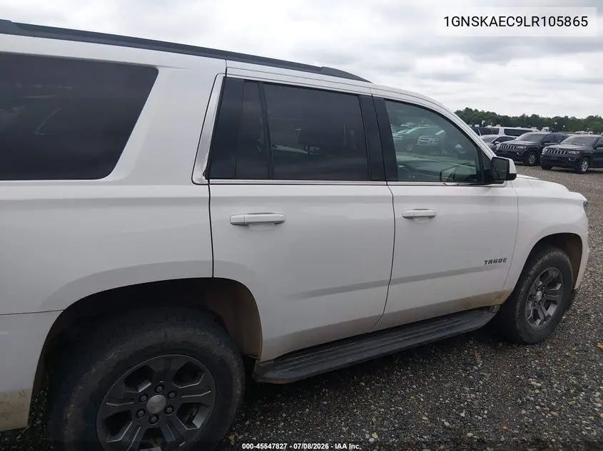 2020 Chevrolet Tahoe 4Wd Ls VIN: 1GNSKAEC9LR105865 Lot: 45547827
