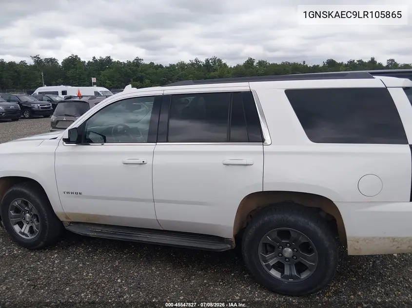 2020 Chevrolet Tahoe 4Wd Ls VIN: 1GNSKAEC9LR105865 Lot: 45547827