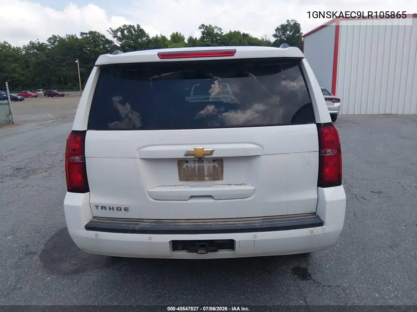 2020 Chevrolet Tahoe 4Wd Ls VIN: 1GNSKAEC9LR105865 Lot: 45547827