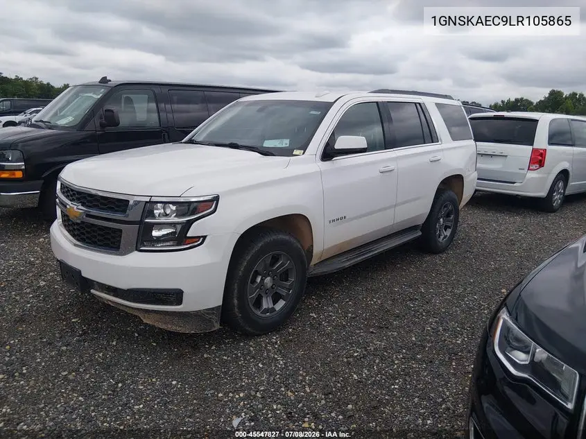 2020 Chevrolet Tahoe 4Wd Ls VIN: 1GNSKAEC9LR105865 Lot: 45547827