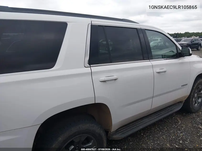 2020 Chevrolet Tahoe 4Wd Ls VIN: 1GNSKAEC9LR105865 Lot: 45547827