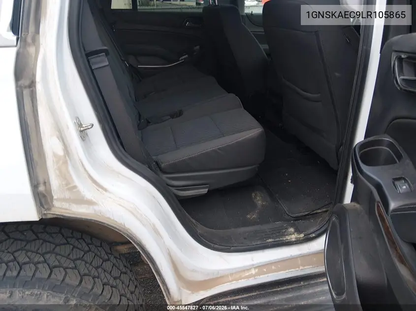 2020 Chevrolet Tahoe 4Wd Ls VIN: 1GNSKAEC9LR105865 Lot: 45547827