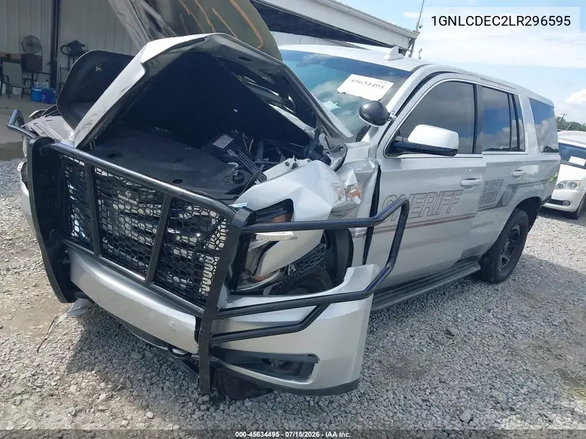 2020 Chevrolet Tahoe 2Wd Commercial Fleet VIN: 1GNLCDEC2LR296595 Lot: 45634495