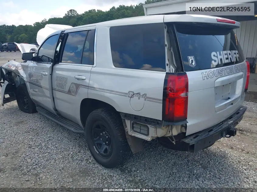 2020 Chevrolet Tahoe 2Wd Commercial Fleet VIN: 1GNLCDEC2LR296595 Lot: 45634495