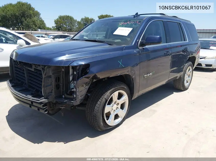 2020 Chevrolet Tahoe 2Wd Lt VIN: 1GNSCBKC6LR101067 Lot: 45687579