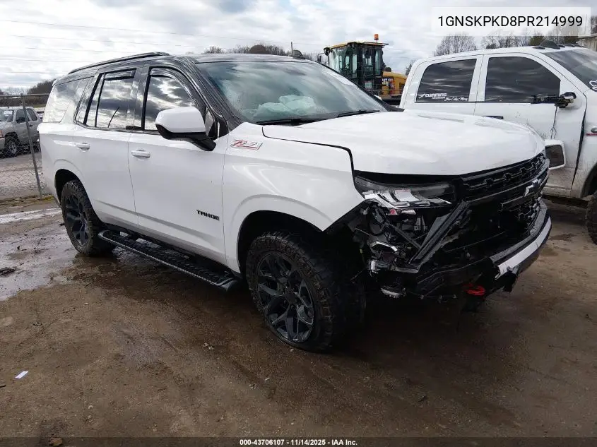 1GNSKPKD8PR214999 2023 Chevrolet Tahoe 4Wd Z71