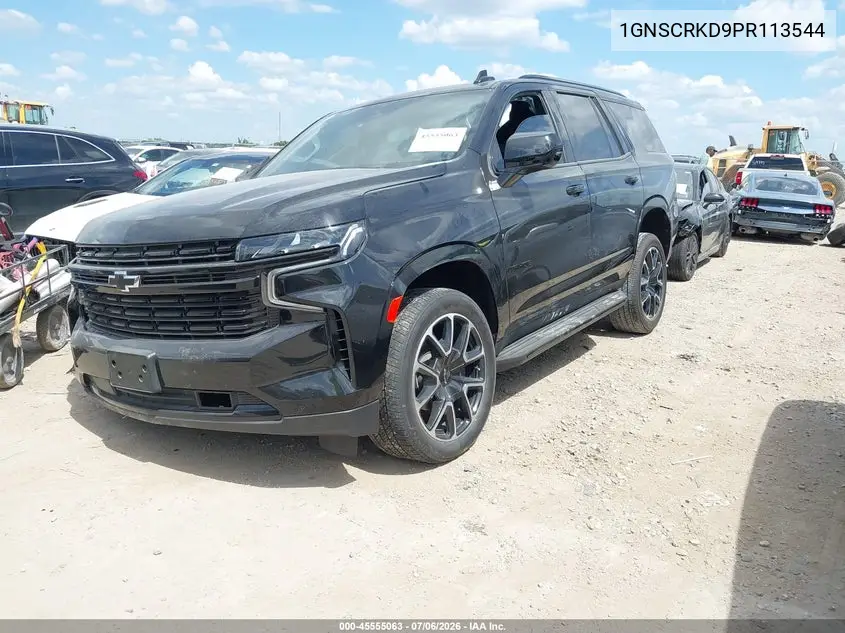 2023 Chevrolet Tahoe 2Wd Rst VIN: 1GNSCRKD9PR113544 Lot: 45555063