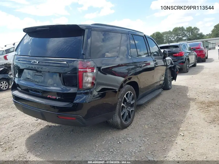 2023 Chevrolet Tahoe 2Wd Rst VIN: 1GNSCRKD9PR113544 Lot: 45555063