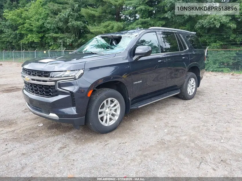 2023 Chevrolet Tahoe 4Wd Ls VIN: 1GNSKMKD8PR518896 Lot: 45598842
