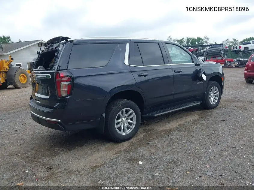 2023 Chevrolet Tahoe 4Wd Ls VIN: 1GNSKMKD8PR518896 Lot: 45598842