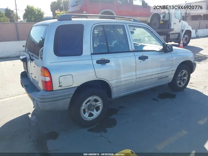 1999 Chevrolet Tracker VIN: 2CNBE13C9X6920776 Lot: 45505815