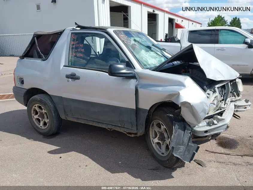 1999 Chevrolet Tracker VIN: UNKUNKUNKUNKUNKUN Lot: 45617531