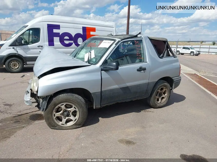 1999 Chevrolet Tracker VIN: UNKUNKUNKUNKUNKUN Lot: 45617531