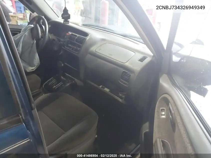 2002 Chevrolet Tracker Hard Top Zr2 VIN: 2CNBJ734326949349 Lot: 41486954