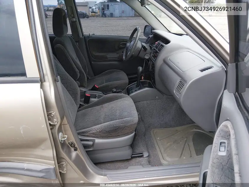 2002 Chevrolet Tracker Hard Top Zr2 VIN: 2CNBJ734926921460 Lot: 45462314