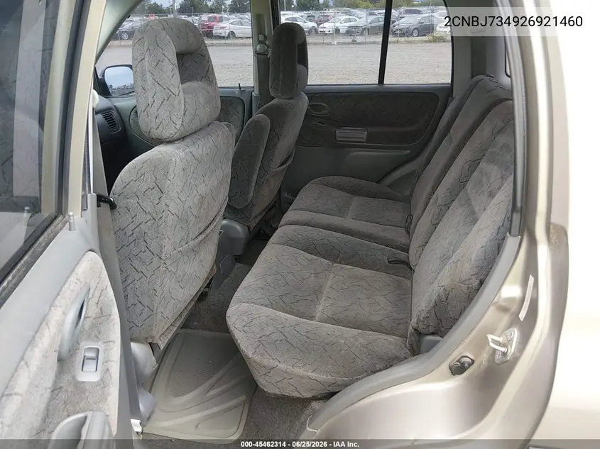 2002 Chevrolet Tracker Hard Top Zr2 VIN: 2CNBJ734926921460 Lot: 45462314