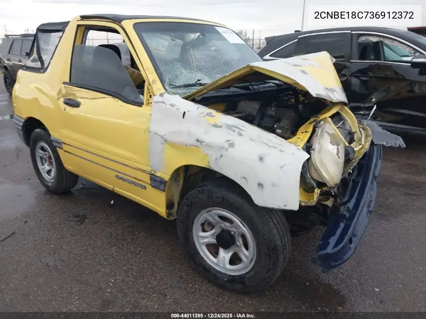 2003 Chevrolet Tracker VIN: 2CNBE18C736912372 Lot: 44011395