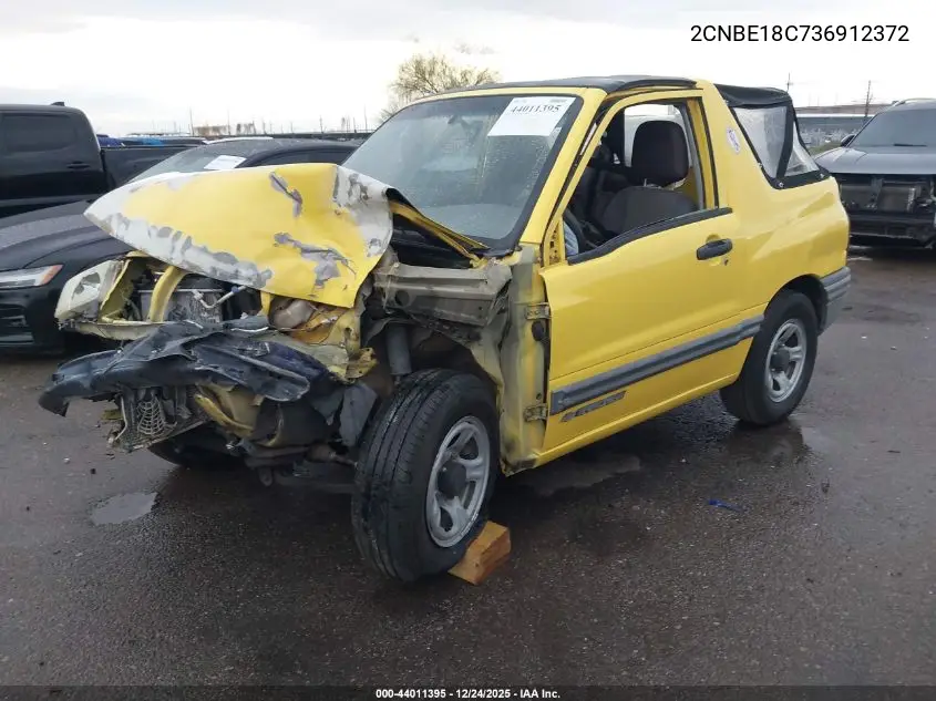 2003 Chevrolet Tracker VIN: 2CNBE18C736912372 Lot: 44011395