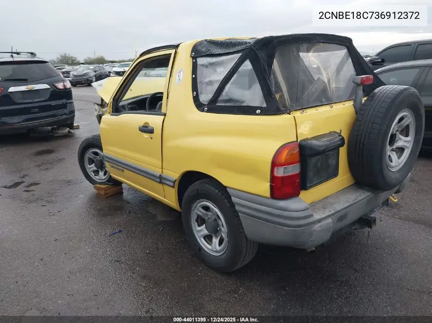 2003 Chevrolet Tracker VIN: 2CNBE18C736912372 Lot: 44011395