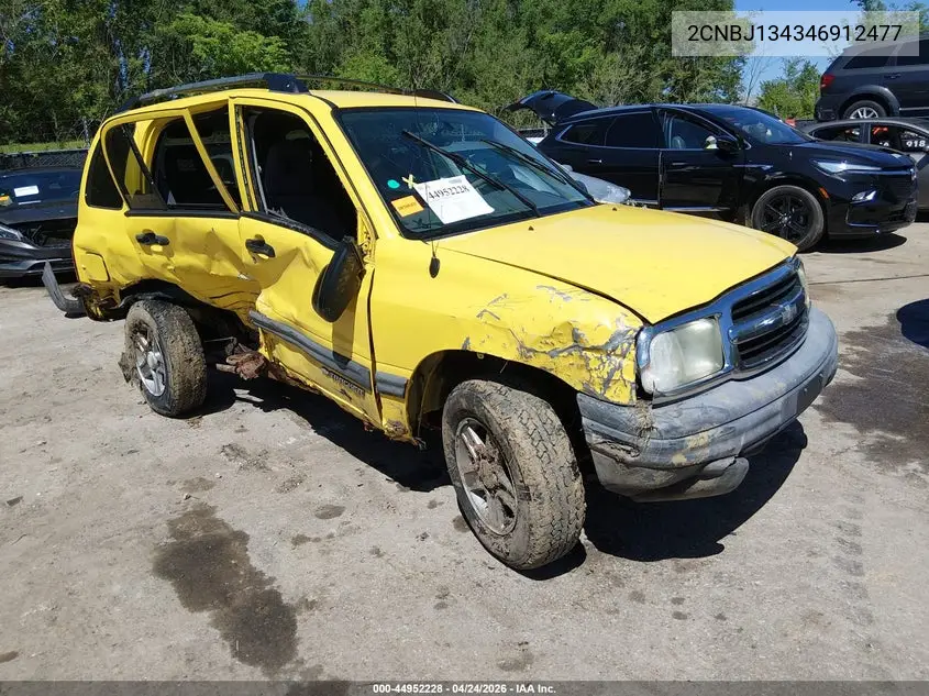 2004 Chevrolet Tracker VIN: 2CNBJ134346912477 Lot: 44952228