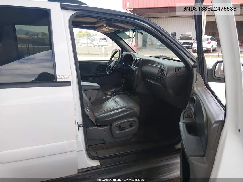 2002 Chevrolet Trailblazer Ltz VIN: 1GNDS13S522476533 Lot: 45667718