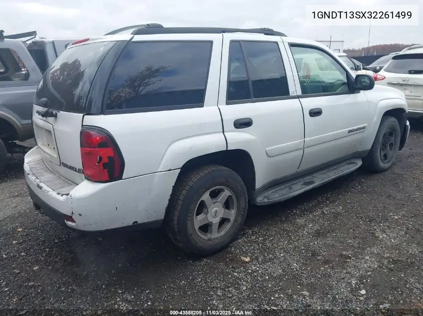 1GNDT13SX32261499 2003 Chevrolet Trailblazer Lt
