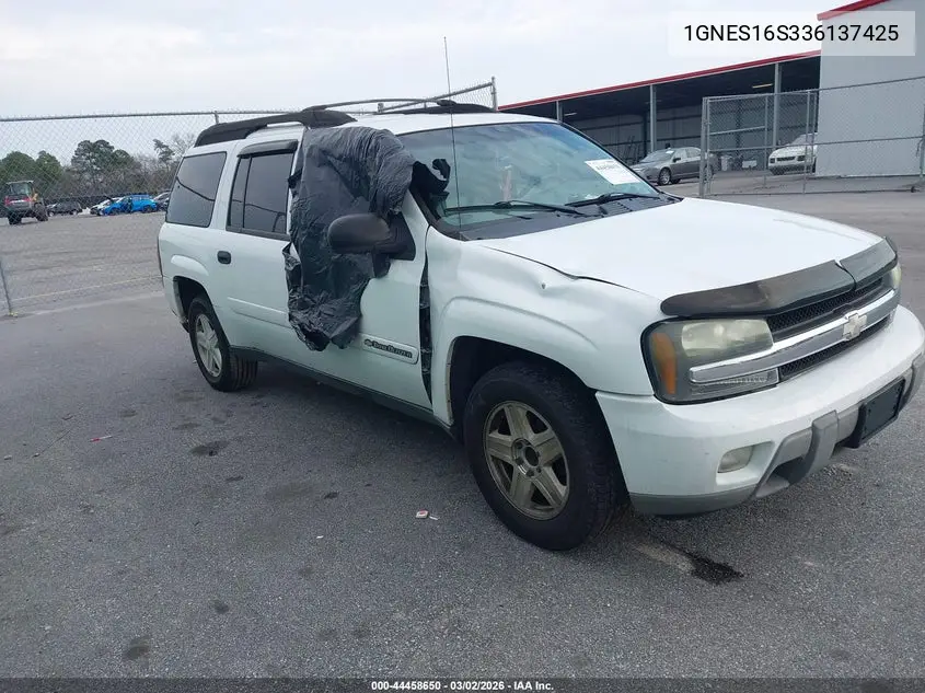 1GNES16S336137425 2003 Chevrolet Trailblazer Ext Lt