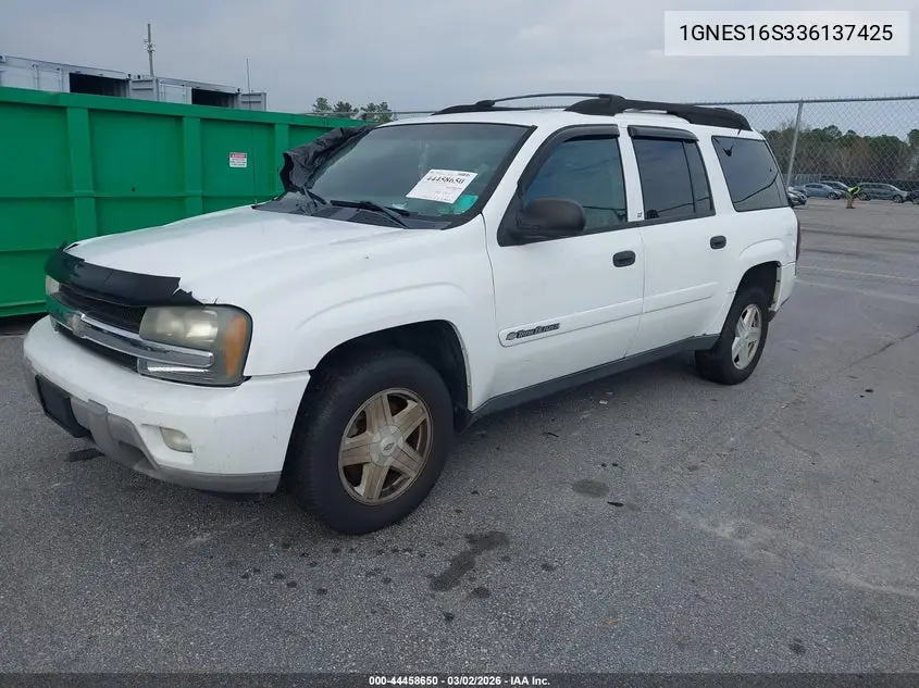 1GNES16S336137425 2003 Chevrolet Trailblazer Ext Lt