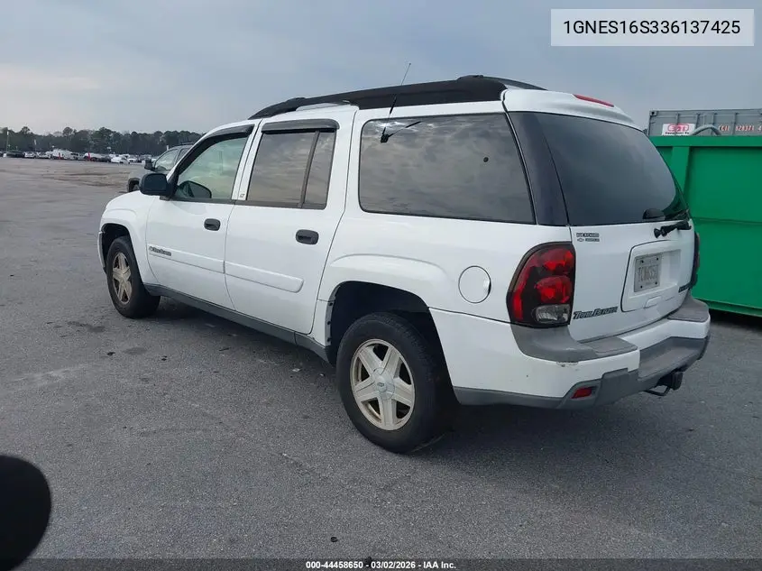 1GNES16S336137425 2003 Chevrolet Trailblazer Ext Lt